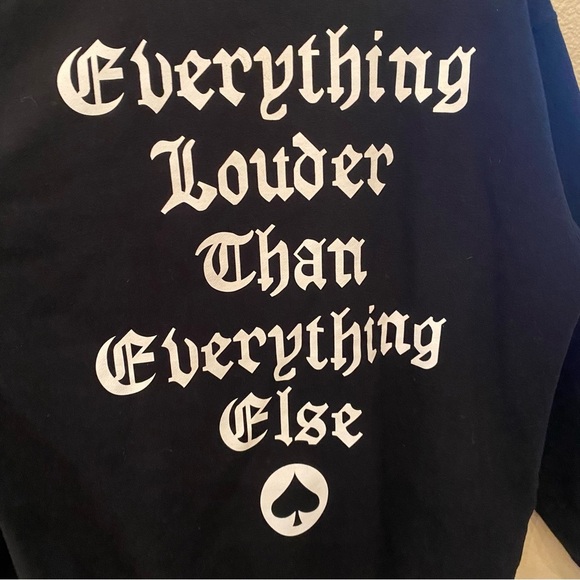 OBEY Black Motorhead Graphic Crewneck Sweatshirt Size Medium-Unisex - Picture 4 of 9